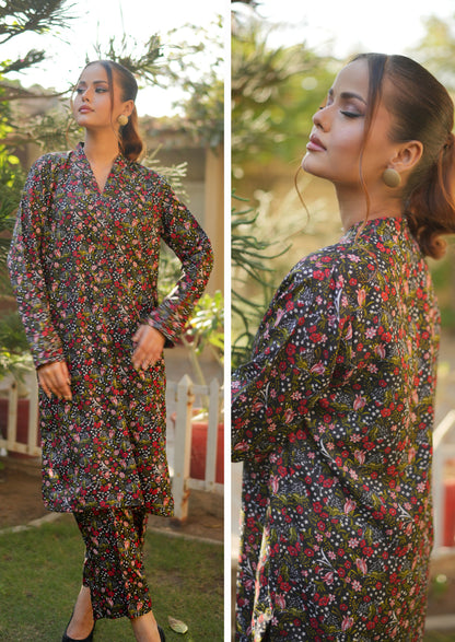 Pack of 5 Unstitched Two Piece Digital Printed Suits Volume-Arsh