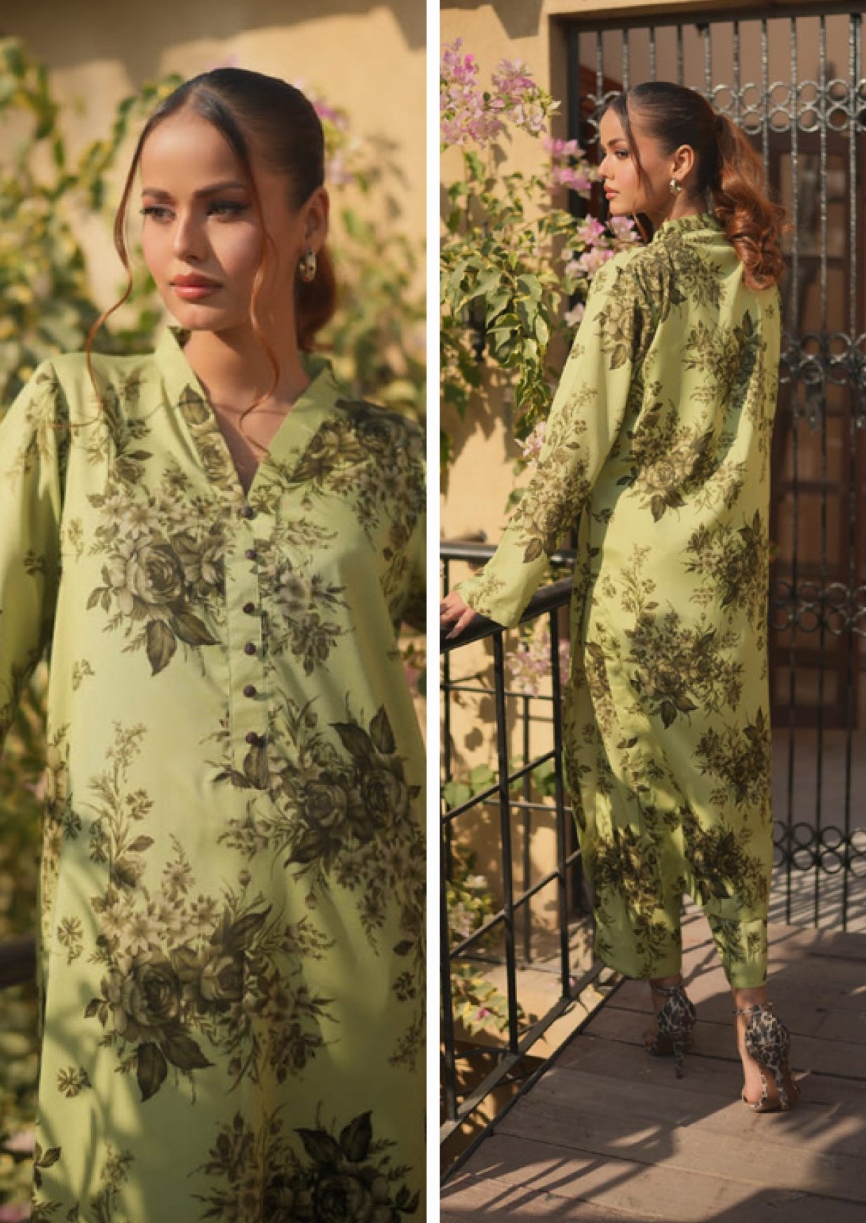Pack of 5 Unstitched Two Piece Digital Printed Suits Volume-Arsh