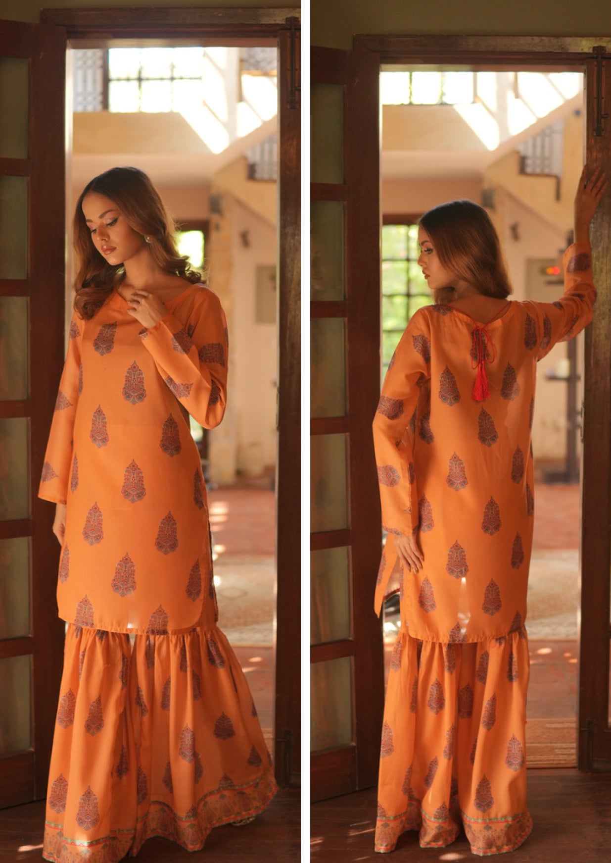 Pack of 5 Swiss Lawn Unstitched Two Piece Digital Printed Suits Volume-Gulnoor